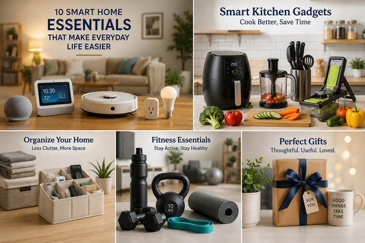 Smart home essentials and useful everyday gadgets for modern living