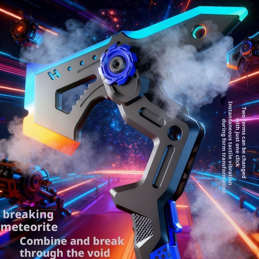 2-in-1 LED Fog Axe & Sword Toy – RGB Light & Sound Effects