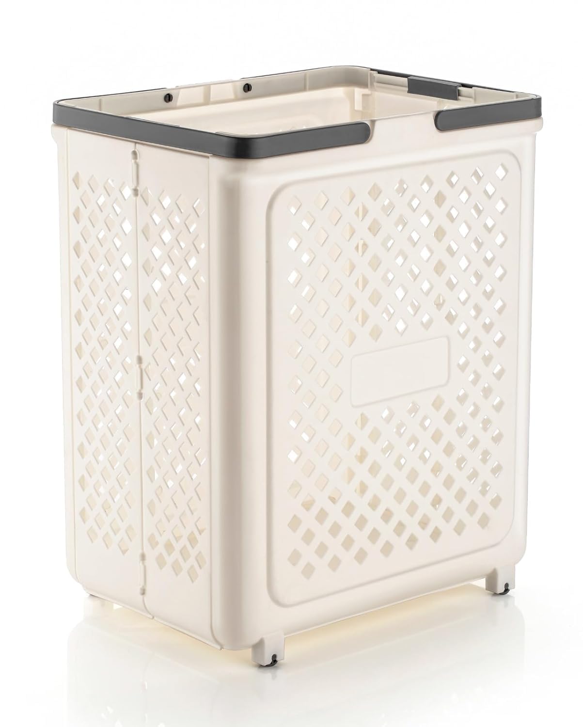 Foldable Laundry Basket with Wheels & Handle – Portable Clothes Storage Hamper