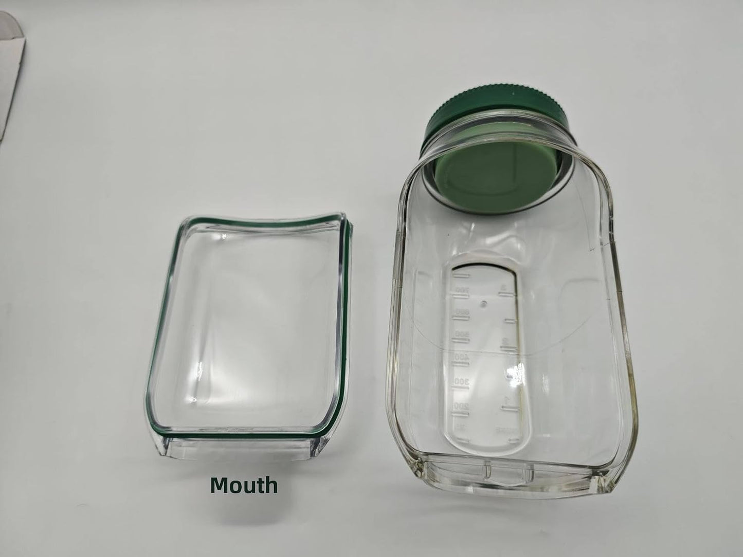1.2 L Salad Container, Reusable Food Storage Container with Lid, Portable Lunch and Meal Prep Box for Office, Travel and Picnic