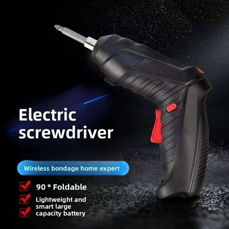 47-in-1 Cordless Electric Screwdriver Drill Kit – Rechargeable Mini Drill with LED Light