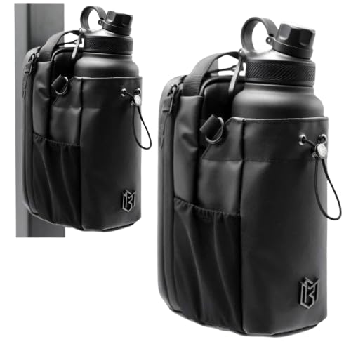 Magnetic Gym Bag with Water Bottle Holder – Compact Sports Sling Pouch