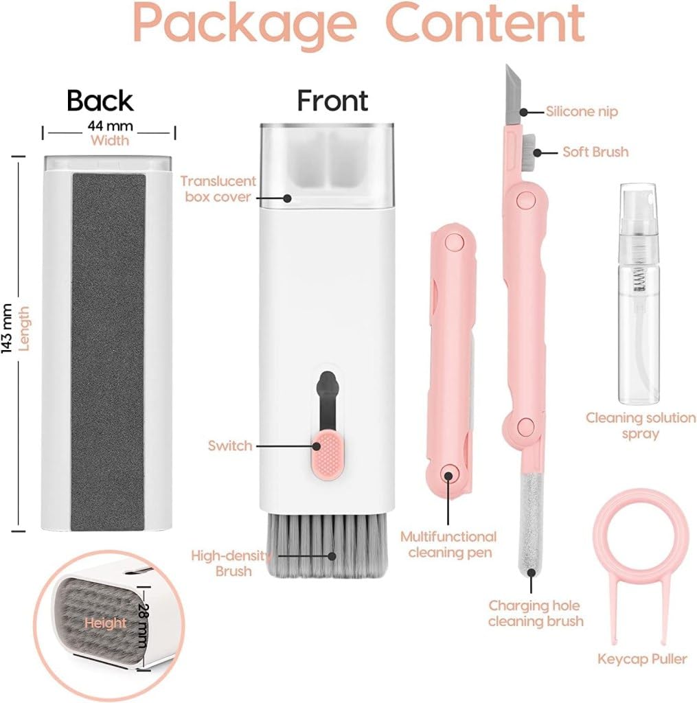 7-in-1 Keyboard Cleaning Kit – Multi-Function Electronics Cleaning Brush