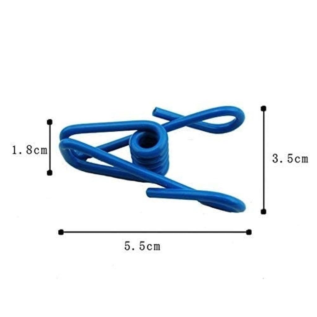 Clothes Drying Rope with Clips – Elastic Travel Clothesline with 12 Hooks for Indoor & Outdoor Laundry