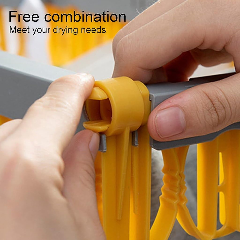 Rotating Clothes Hanger with Clips – Space-Saving Peg Hanger for Socks, Underwear & Towels