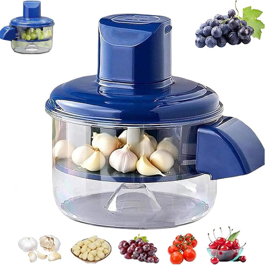 Multipurpose Automatic Fruit & Garlic Peeler Machine | 50W Electric Soft-Skin Peeler for Grapes, Cherry Tomatoes & Garlic